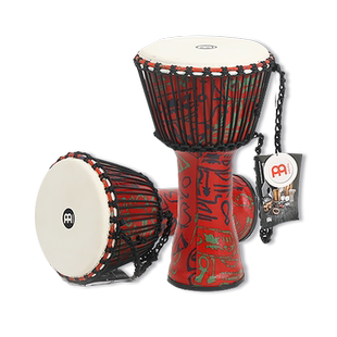 MEINL麦尔非洲鼓儿童8寸手拍鼓初学者pvc10/12寸专业成人山羊皮鼓