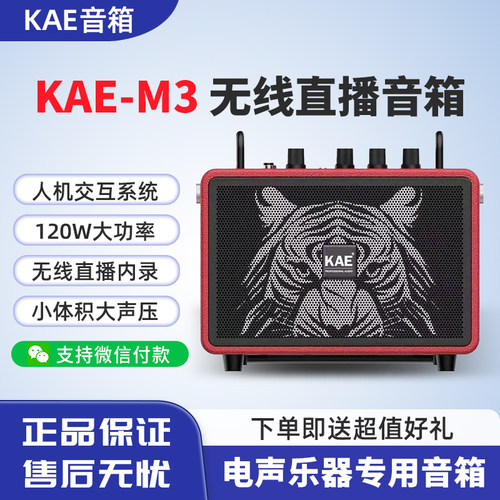 KAE M3音箱音响乐器专用电吹管萨克斯户外无线直播内录