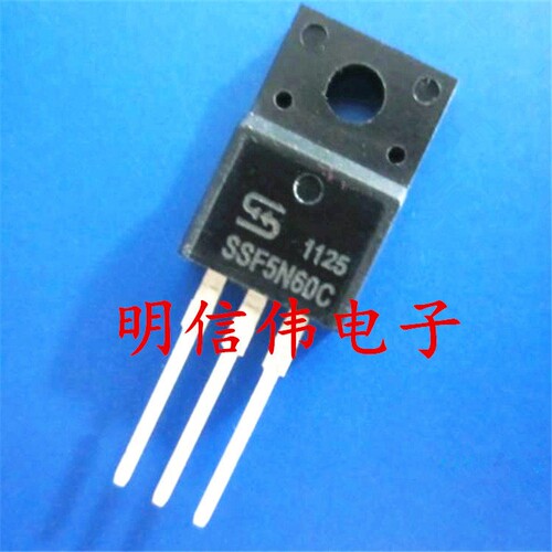 SSF5N60C SSF5N60C MOS管场效应 5A 600V 封装TO220C 全新原装