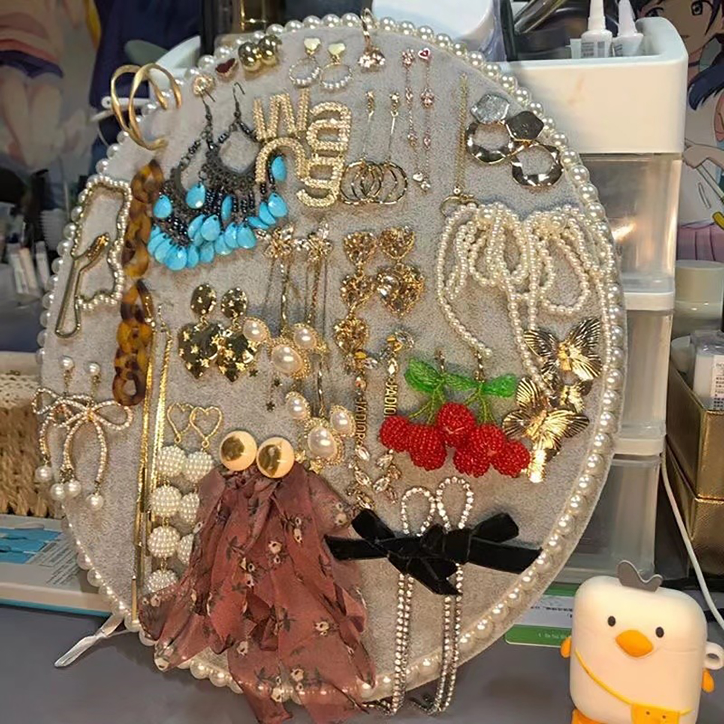 大容量耳环项链展示板