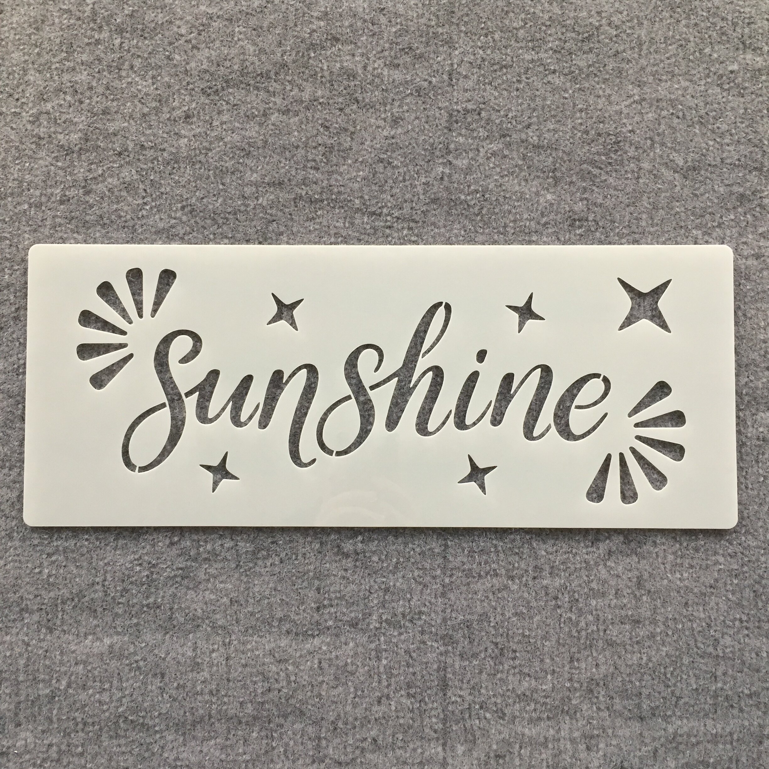 국경 간 새로운 영어 편지 인사말 카드 생산 중공 예술 그림 템플릿 스프레이 벽화 패턴 조각 템플릿