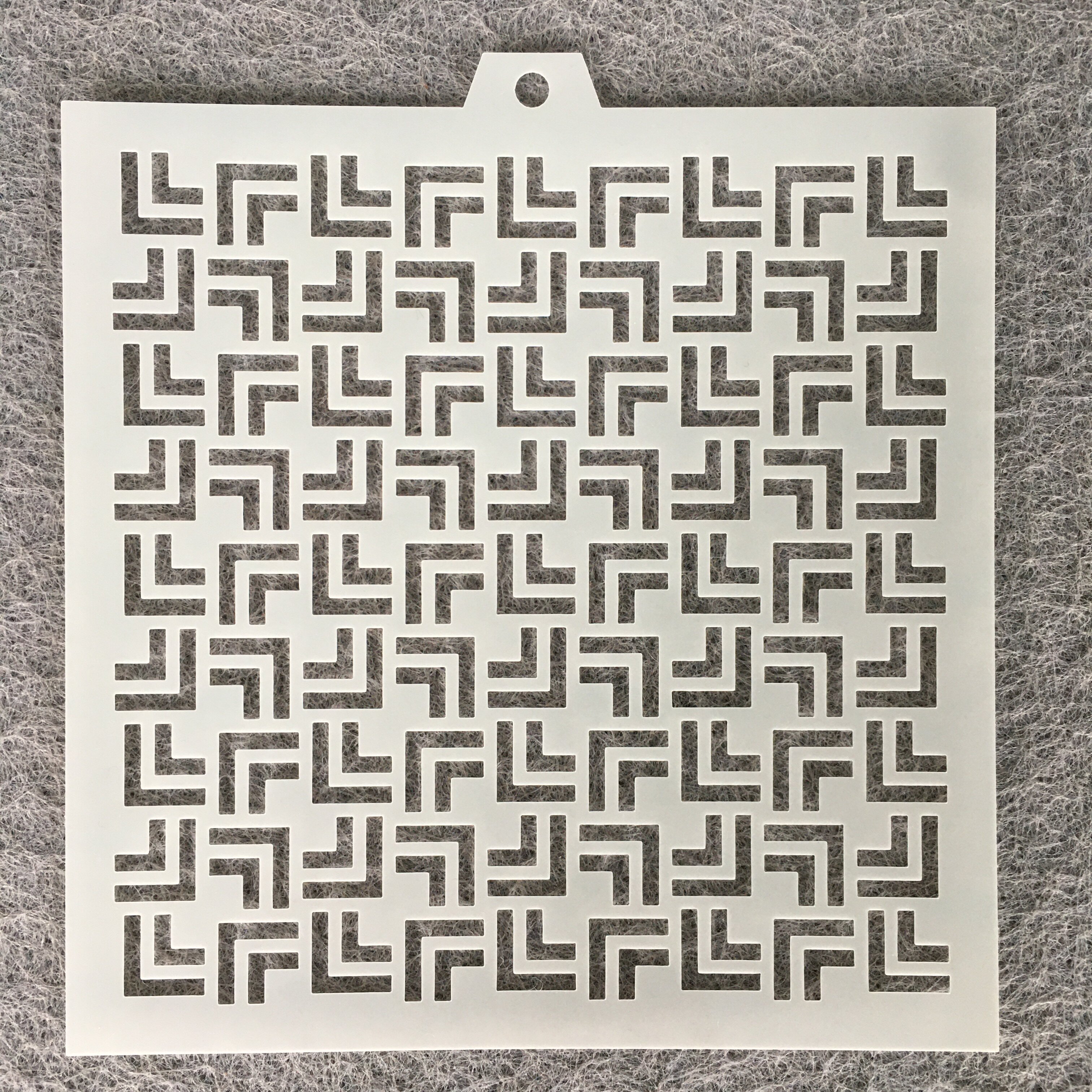 공장 직접 판매 색칠 그림 템플릿 아마존 국경 공급 유럽식 가루 설탕 체 금형 템플릿 중공 템플릿