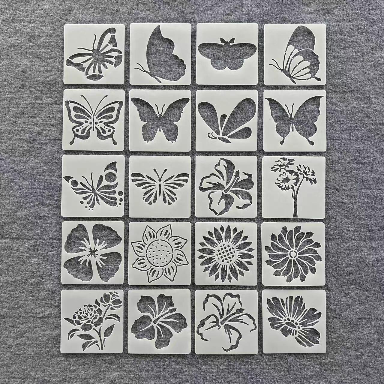 绘画儿童手账拉花辅助镂空画板