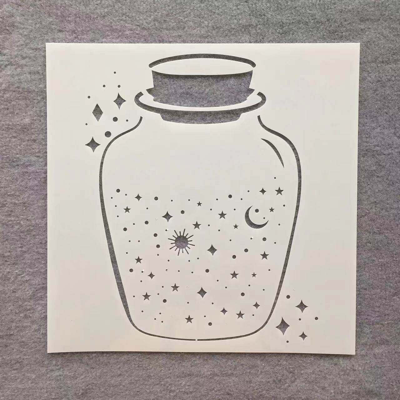 새로운 만다라 맞춤형 그림 템플릿 벽화 스프레이 그림 장식 그림 용품 낙서 그림 중공 템플릿 눈금자