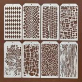 几何不规则图形创意塑料绘画模板涂鸦画板绘画辅助喷漆涂鸦画板尺