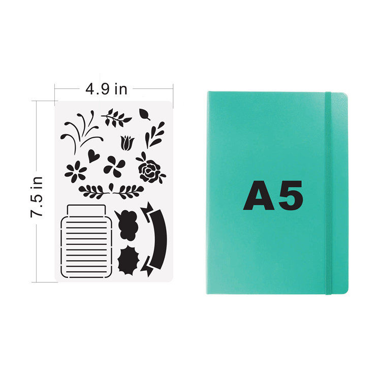 아마존 휴일 편지 그래픽 노트 할로우 타임 계획 템플릿 일기 핸드북 그림 템플릿