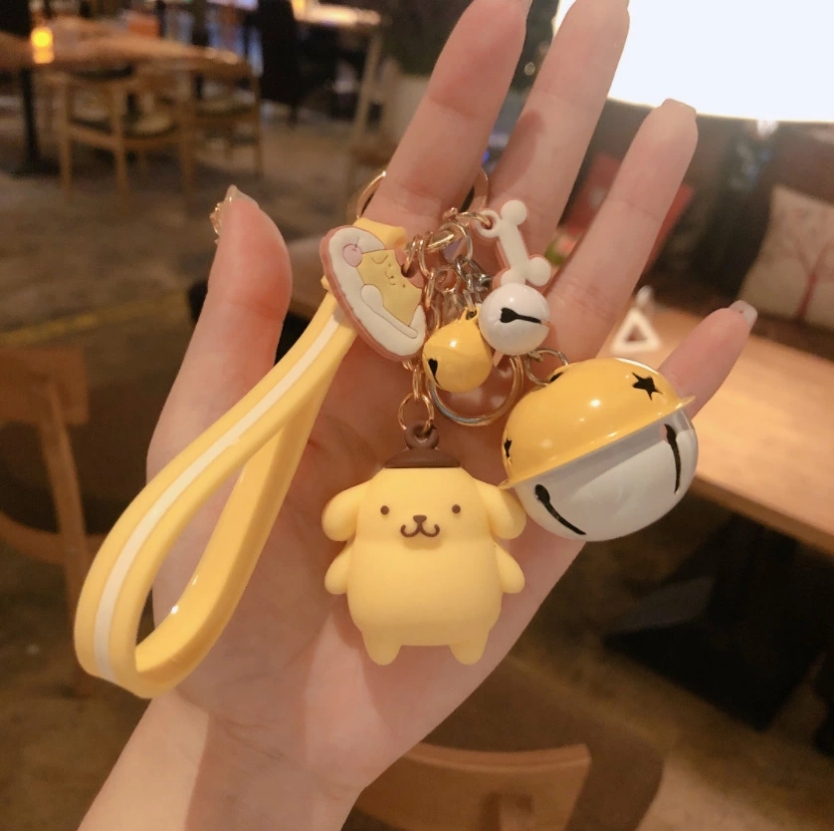 可爱小黄狗卡通包挂饰钥匙扣