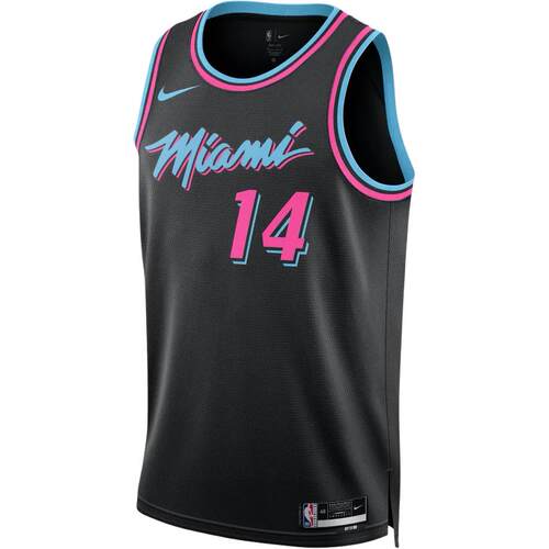 正品NIKE耐克希罗热火队城市限定SW球衣背心 HM5987-014