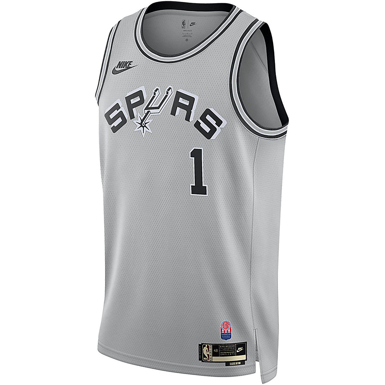 NIKE耐克文班亚马马刺26-27复古限定SW球衣篮球服背心II4243-007