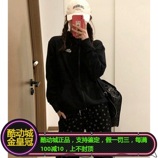 外套BV2646 NIKE耐克男女情侣款 经典 LOGO加绒拉链连帽衫 063 010