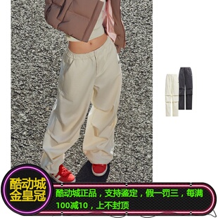 KS5958 5959 男女子三条纹褶皱灯芯绒长裤 ADIDAS三叶草宋雨琦同款