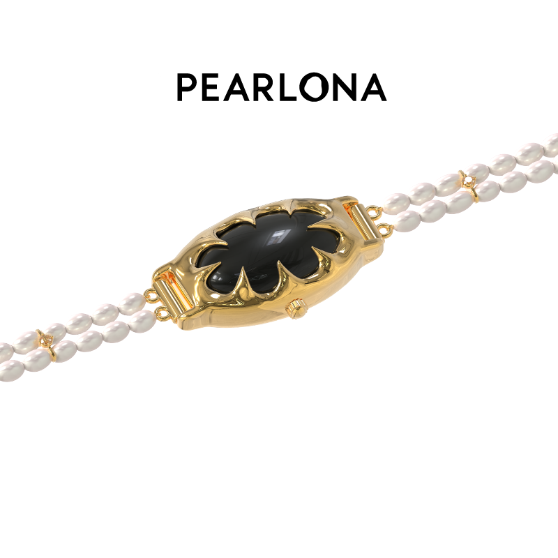 金色珍珠PEARLONA复古
