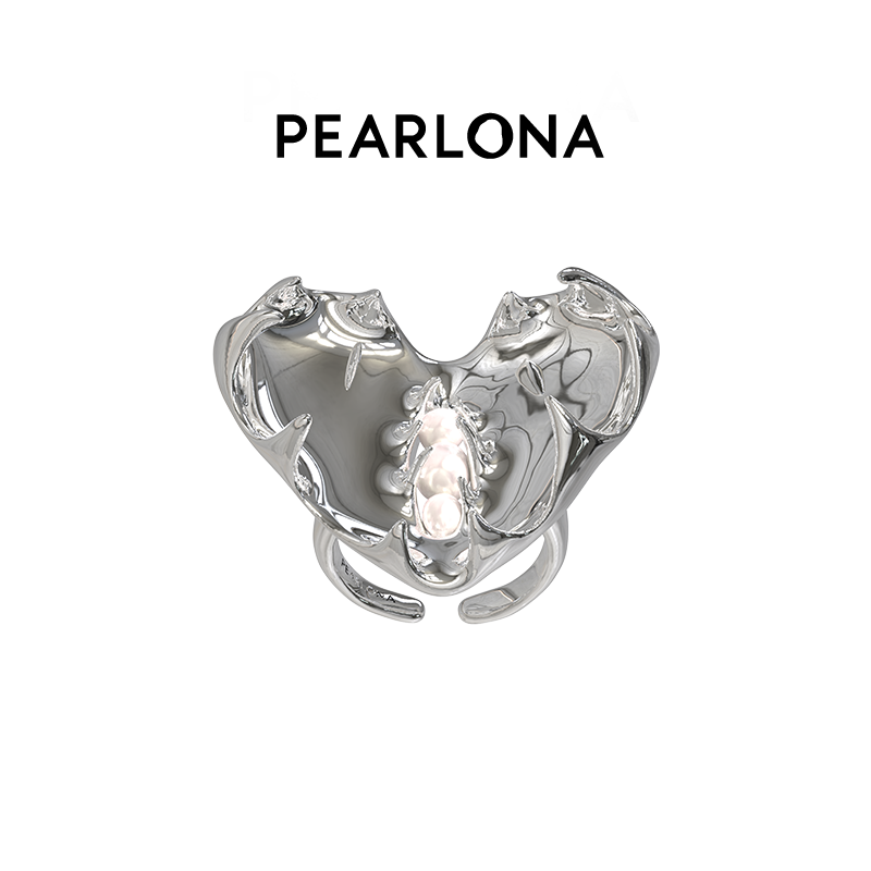 爱心珍珠戒指PEARLONA