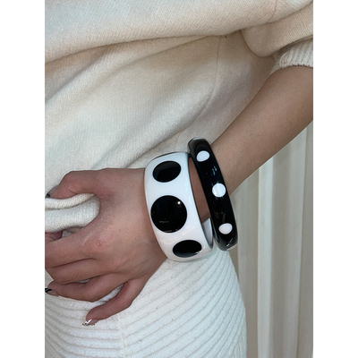 复古千禧年辣妹风波点手镯