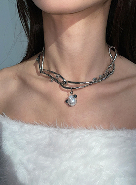 不规则异形未来感项链