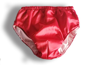 定做成人女款手工仿真丝软缎三角内裤