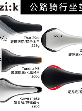 Fizik GOBI Ardea Thar KURVE 飞贼 山地公路自行车座鞍碳弓座垫