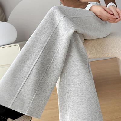 窄版香蕉阔腿裤女秋冬季2025新款