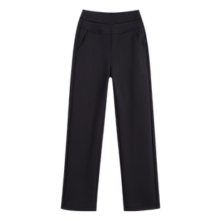 冬季特厚羊羔绒保暖棉裤子高腰大码妈妈加绒加厚直筒女裤秋冬外穿