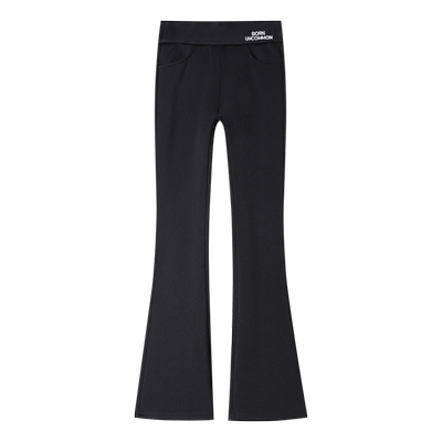 特厚羊羔绒外穿微喇裤女加绒加厚