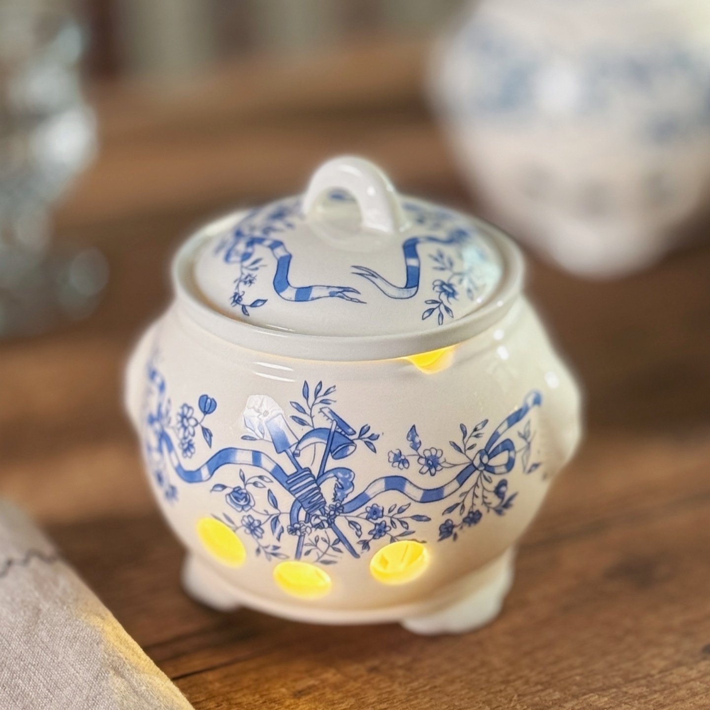 高颜值杂货日本釉下彩中古日产NIKKO手作青花咖啡杯奶罐复古炖盅