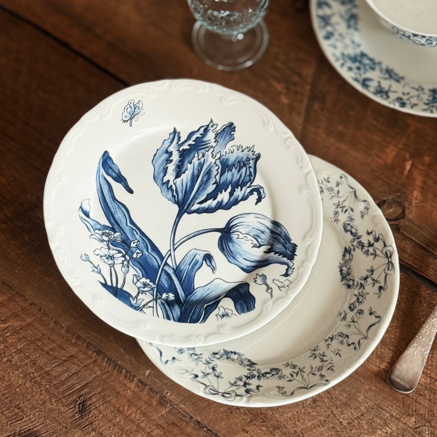 日高颜值tojiki美浓烧mizuhiki水引日本结点心盘陶瓷碟家用小碟子