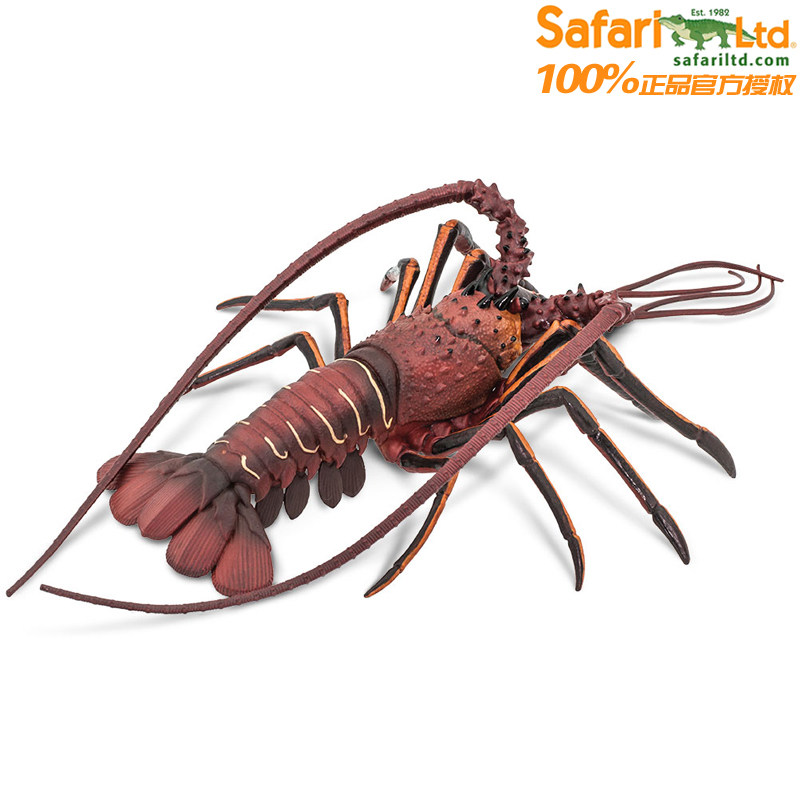 美国safari原装模型玩具海洋奇迹大尺寸系列100076大螯虾小龙虾