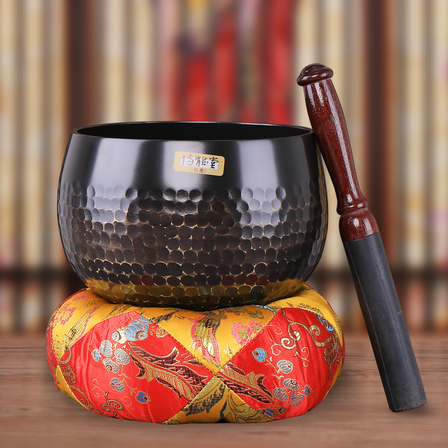 博能堂台湾铜磬 磬钵器大全 罄钵盂静音碗寺庙大铜庆乐器用品