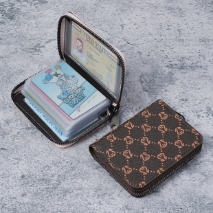 卡包男士 驾驶证证件包钱包大容量银行卡身份证套多卡位驾照零钱包