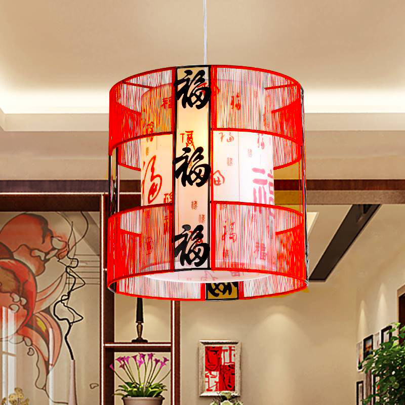 中式餐厅火锅店走廊茶楼民宿灯笼