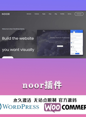 Noor 汉化中文版轻量多功能创意响应式AMP WordPress博客主题模板