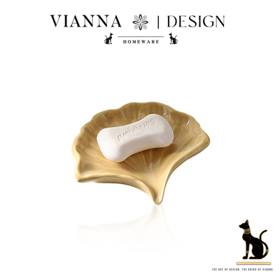 VIANNA小众设计感陶瓷肥皂碟收纳