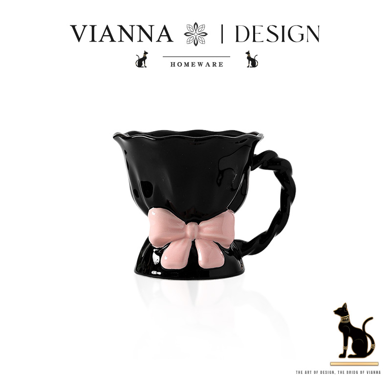 VIANNA小众创意陶瓷马克杯早餐杯