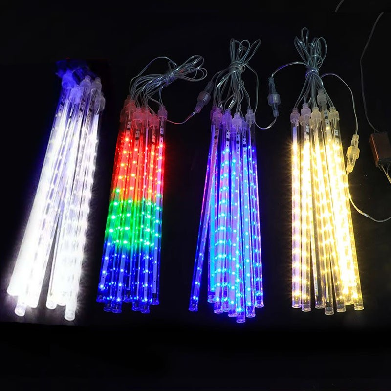 LED流星雨太阳能户外亮化树灯