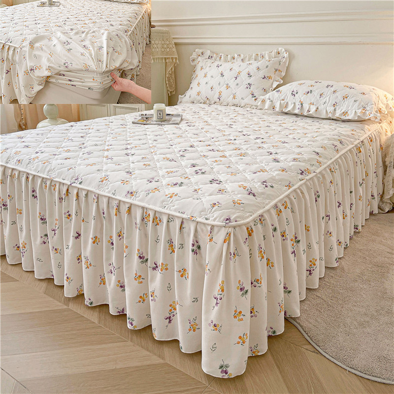 床头罩三件套床裙床笠二合一加厚夹棉全包床垫保护套A类裸睡床罩,床上用品,床裙,淘宝优惠券,粉丝福利购,淘宝优惠卷