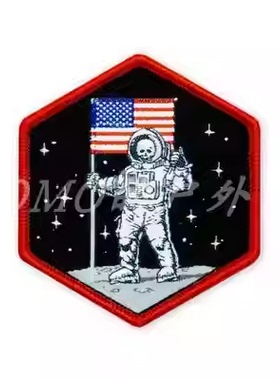 正品现货 PDW Moon Landing Memento Mori 登月50周年纪念版臂章