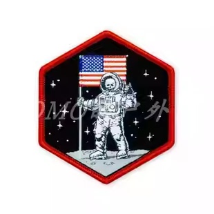 正品现货 PDW Moon Landing Memento Mori 登月50周年纪念版臂章