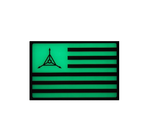 ACR FLAG TAD 正品 夜光版 现货 方形旗帜臂章