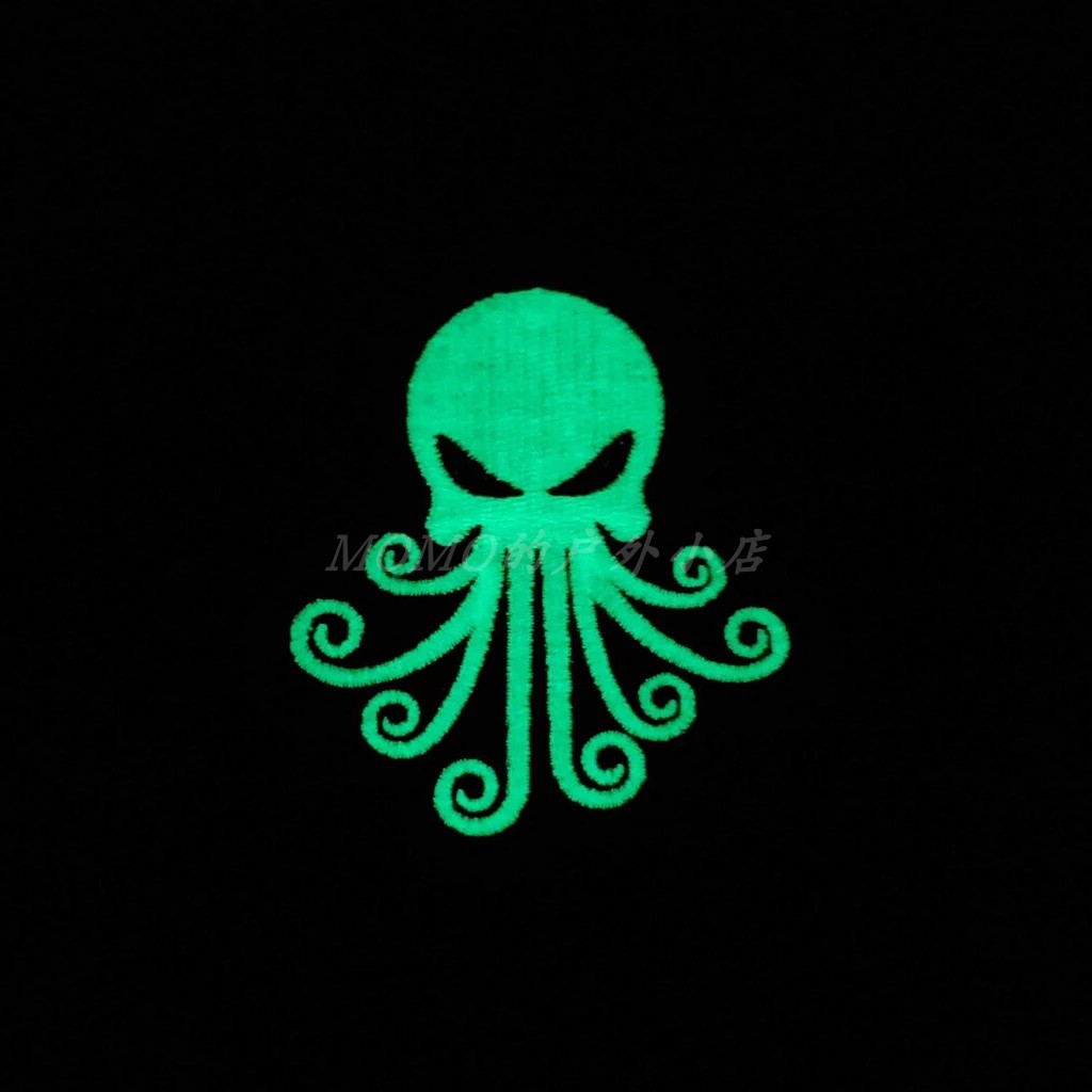 正品现货 PDW Punisher Kraken V5 Morale Patch PDW夜光士气章