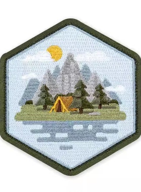 正品现货 PDW Summer Campsite 2022 Morale Patch 户外风景臂章