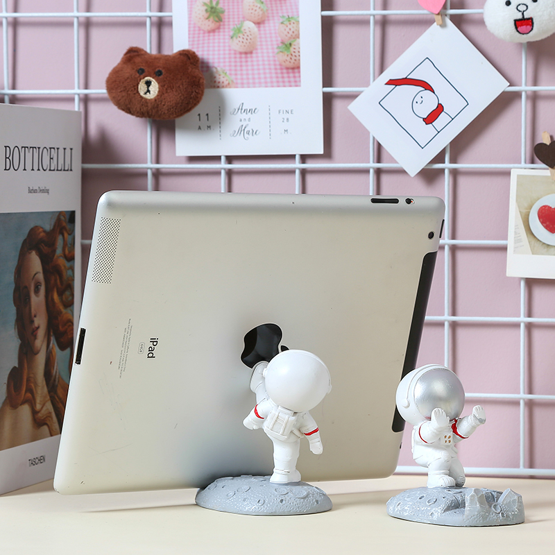 宇航员手机支架简约桌面小摆件