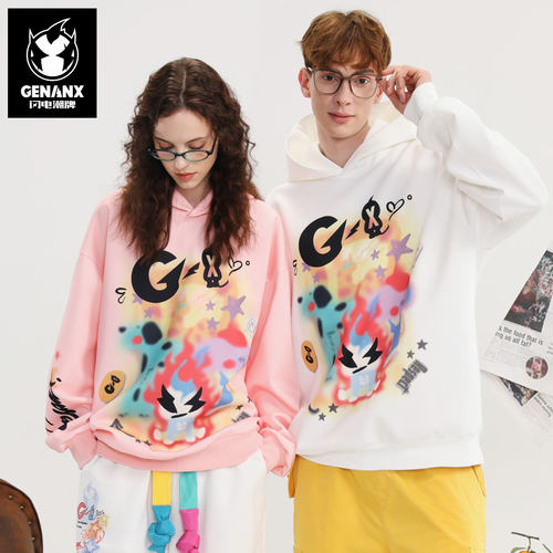 GENANX闪电潮牌卫衣邓佳鑫同款