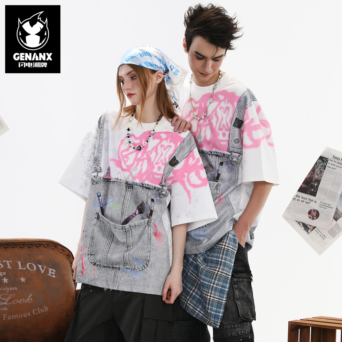 GENANX闪电潮牌奇煜同款衣服
