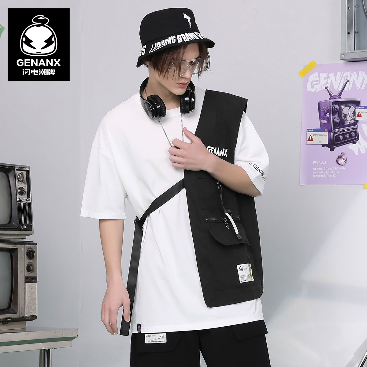 genanx潮牌版型新款战术马甲