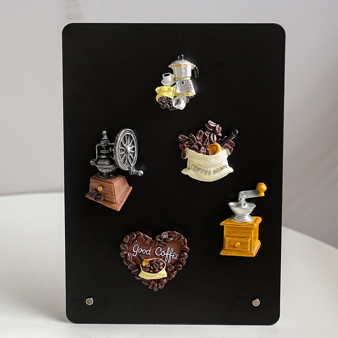 复古风咖啡主题冰箱贴创意磁力贴