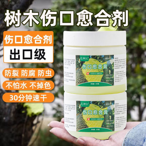 大树伤口愈合剂涂切口人工树皮