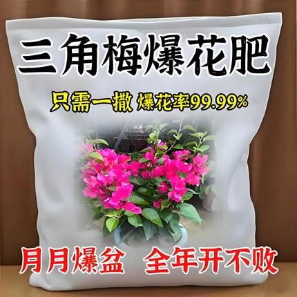 三角梅催花开花粉促芽剂光杆快速发芽治黄叶落叶枯萎壮根助长肥料