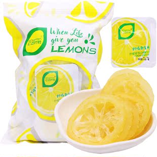 汇达柠檬即食柠檬片500g独立小包装果脯蜜饯柠檬干办公室休闲零食