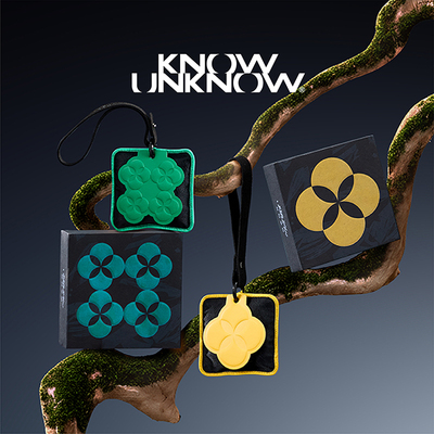 KNOWUNKNOW新中式皮标香包车载香水香薰车用衣橱包包挂件香氛