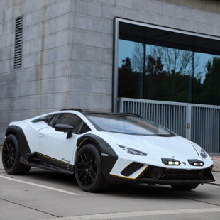 1:18正版授权剪刀门兰博基尼小牛埃文塔多合金男汽车模型四轮避震